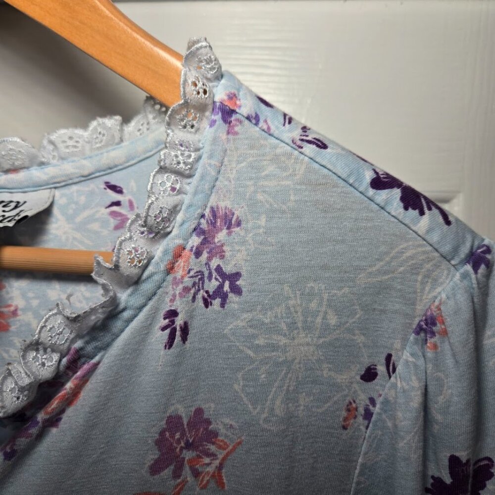 Bundle of 2 Vintage Cotton Floral Nightgowns | Small‎ | Long Sleeve - Picture 10 of 13